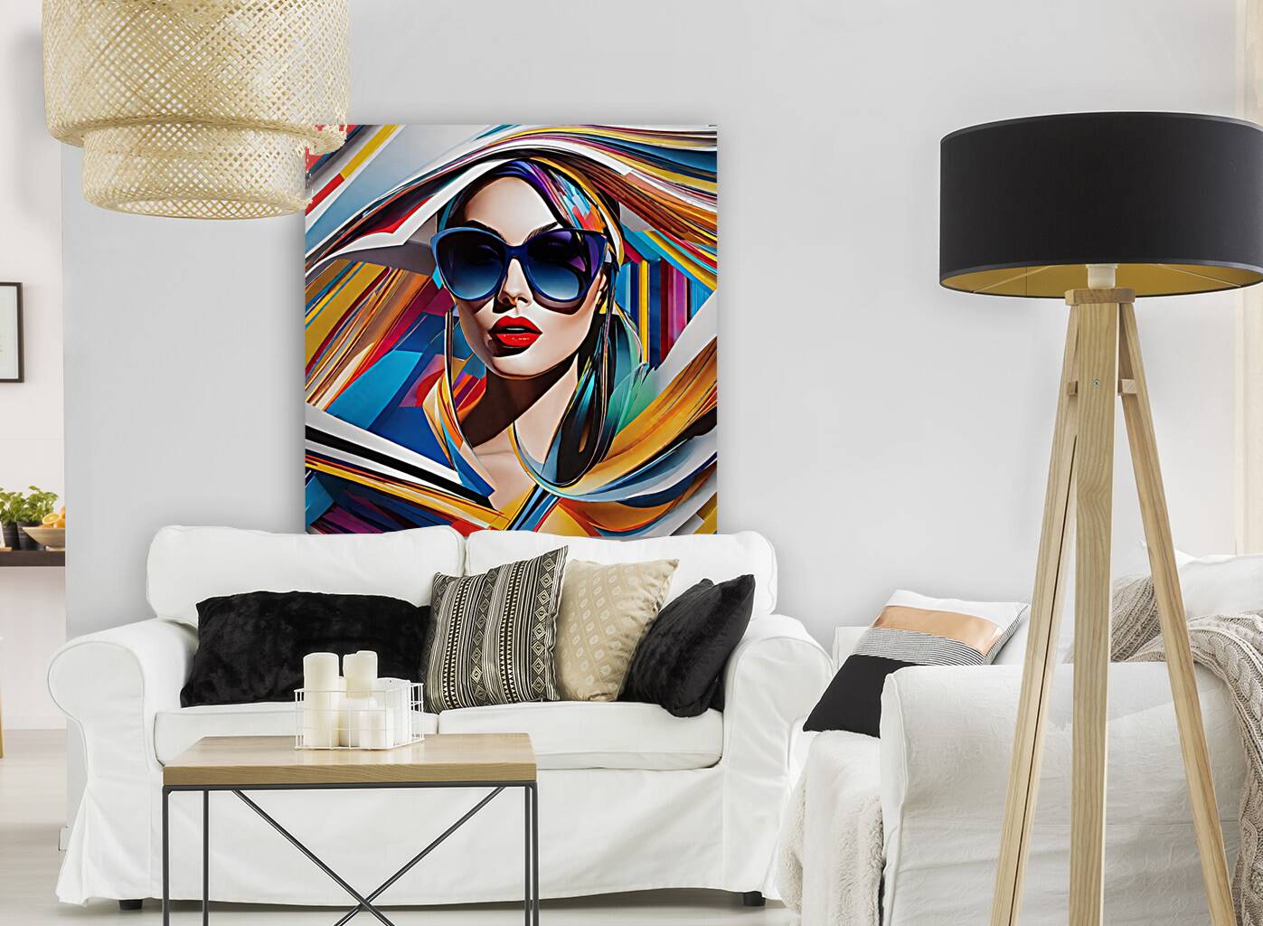 Giclée Stretched Canvas Print