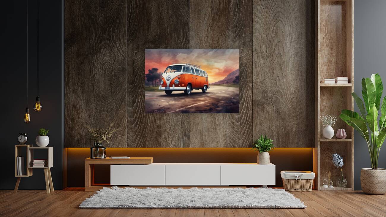 Giclée Stretched Canvas Print