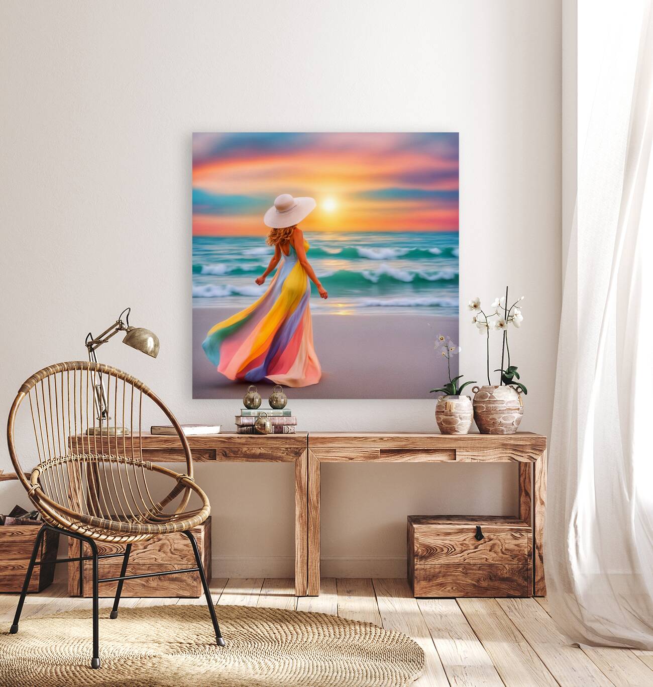 Giclée Stretched Canvas Print