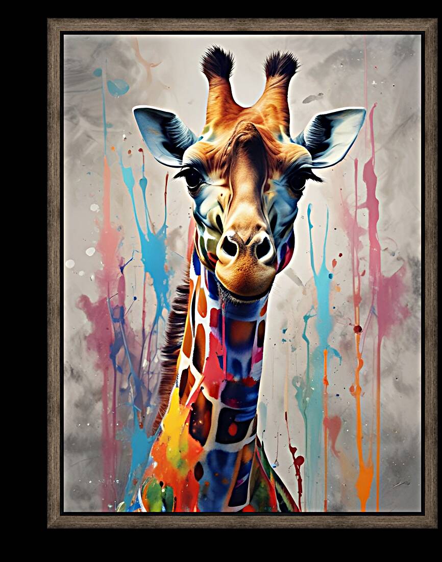 Artistic Giraffe