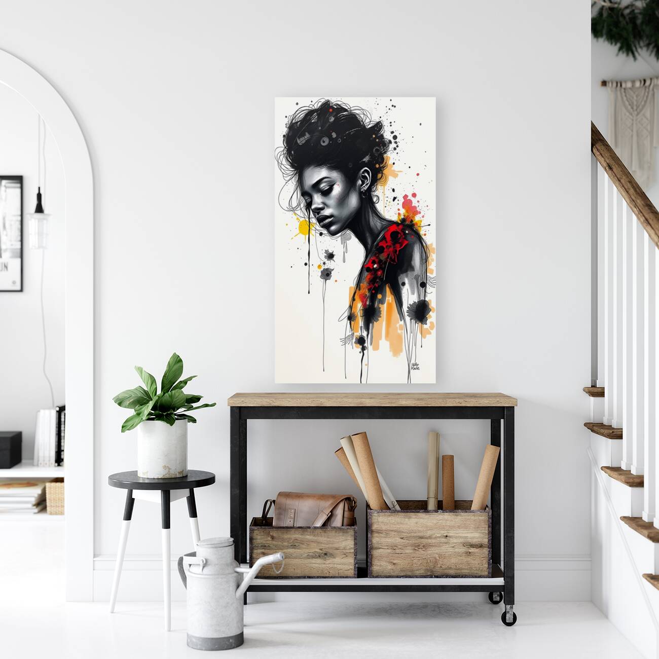 Giclée Stretched Canvas Print