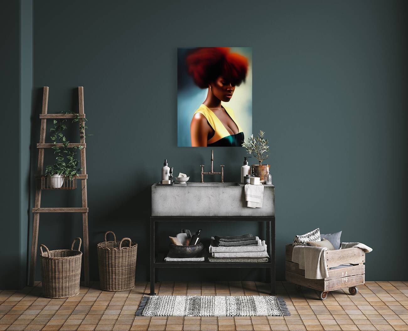 Giclée Stretched Canvas Print