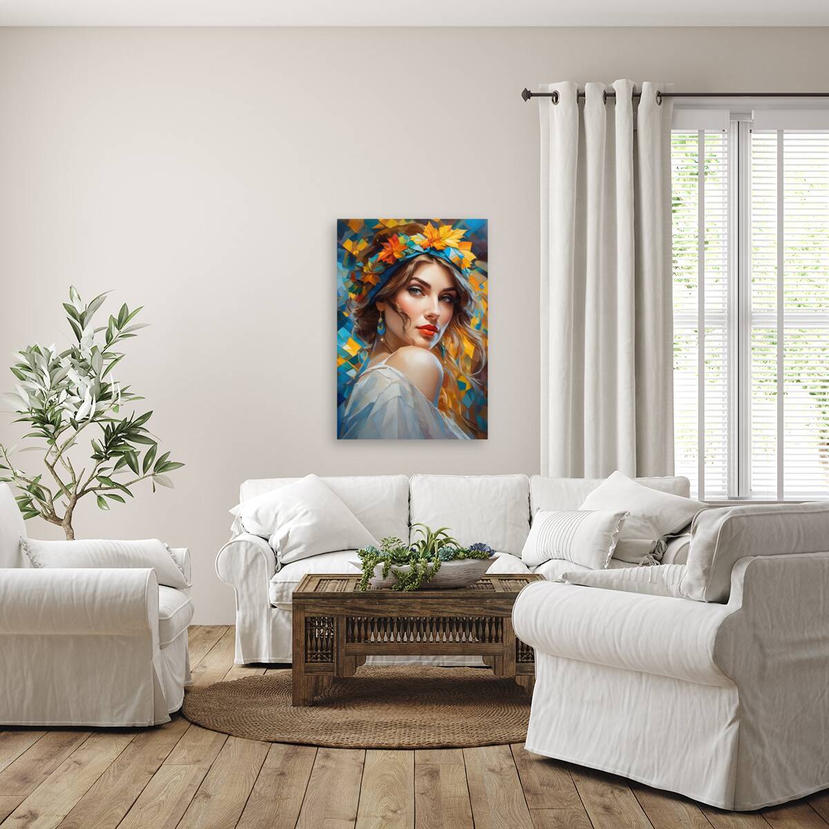 Giclée Stretched Canvas Print