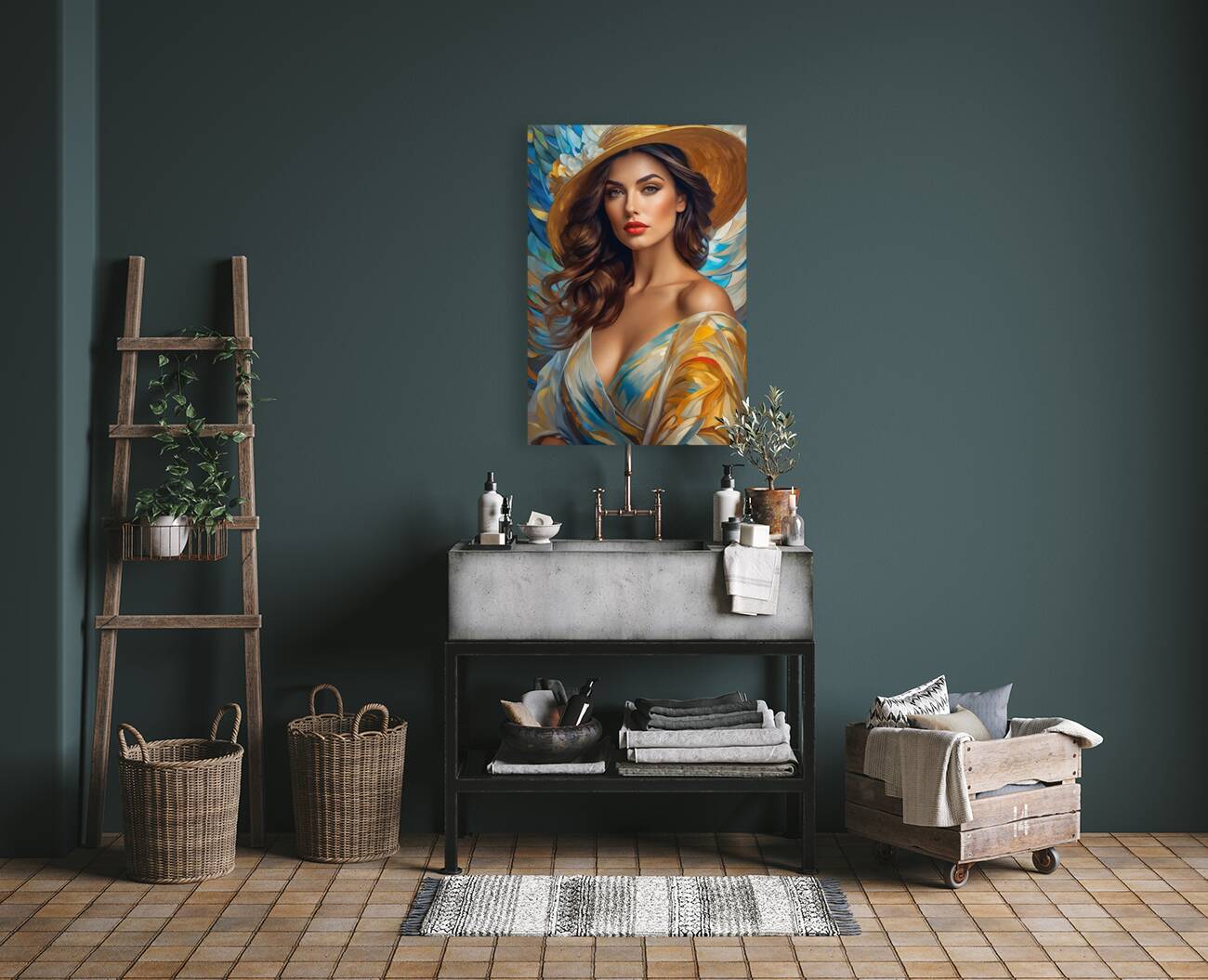 Giclée Stretched Canvas Print