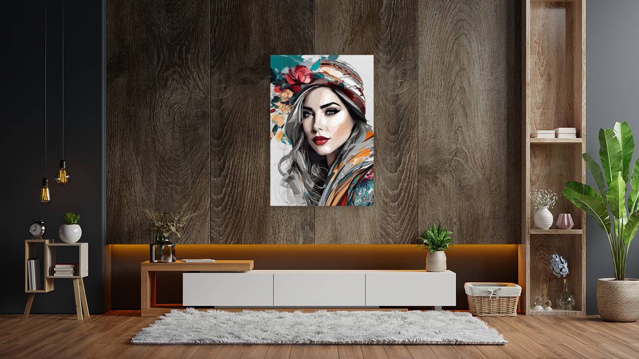 Giclée Stretched Canvas Print