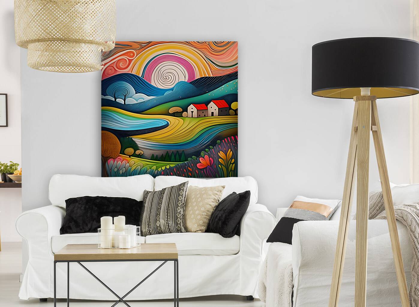 Giclée Stretched Canvas Print