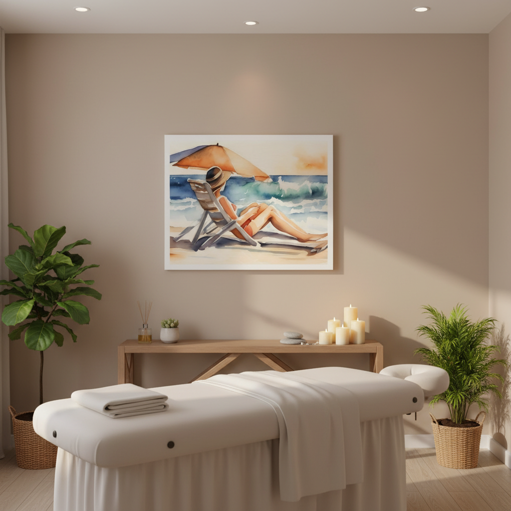 Spa Wellness Room Mockup