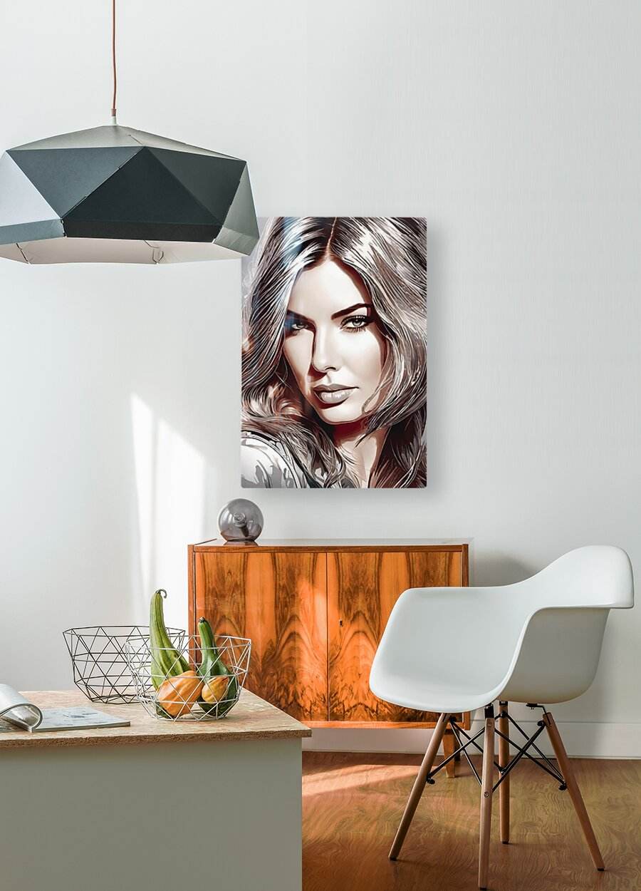 Stylish And Chic 83 - Digital-Art-Contemporary-Portrait-Elegant - Esmonbijouart 